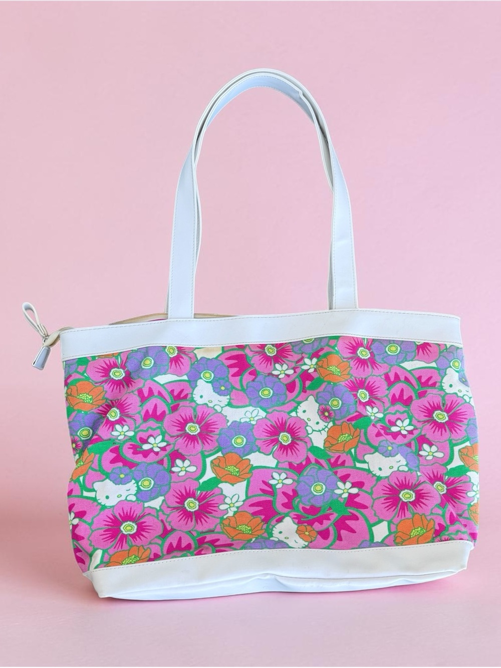 Vintage Sanrio Hello Kitty Floral Large Tote bag